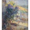 Tarkhov paysage campagne arbre en fleur countryside Tarkhoff impressionnism
